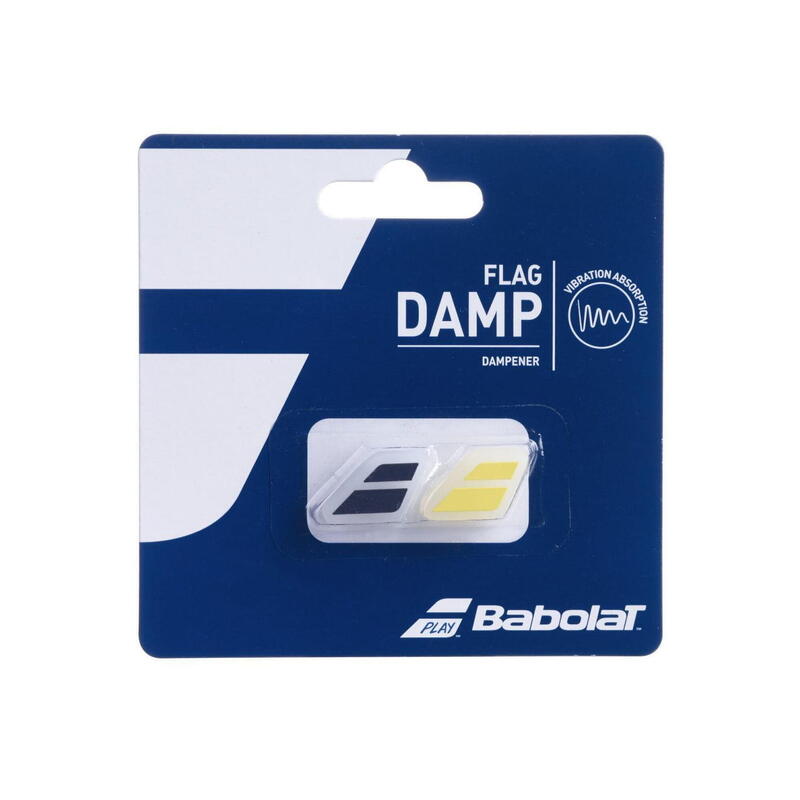 Antivibratoare Babolat Flag Damp x2 Galben/Negru