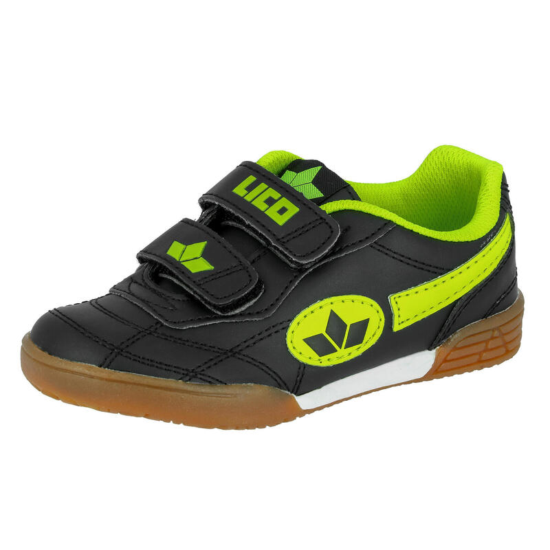 Indoorschuh schwarz Jungen Kindersportschuh Bernie V