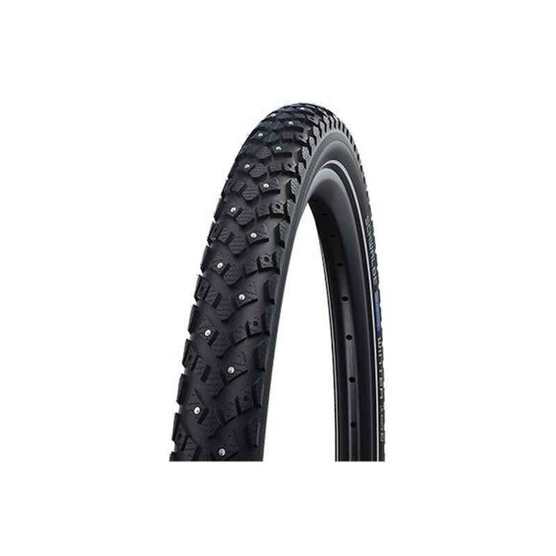 Winter Drahtreifen - 16x1.20 Zoll - K-Guard - Reflexstreifen - schwarz