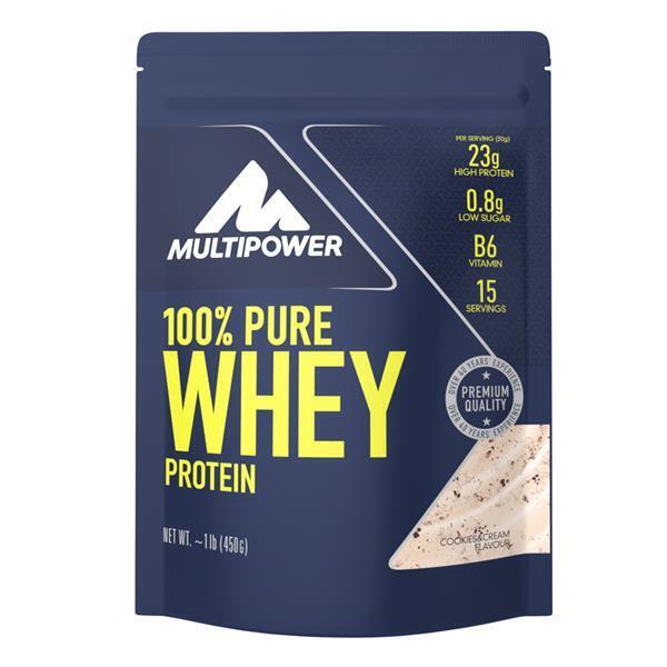 Pure Whey Protein Cookies and Cream 450g Multipower