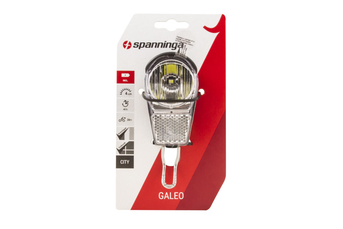 Spanninga Scheinwerfer Batterie Galeo XB 2x AA in Box 4/5