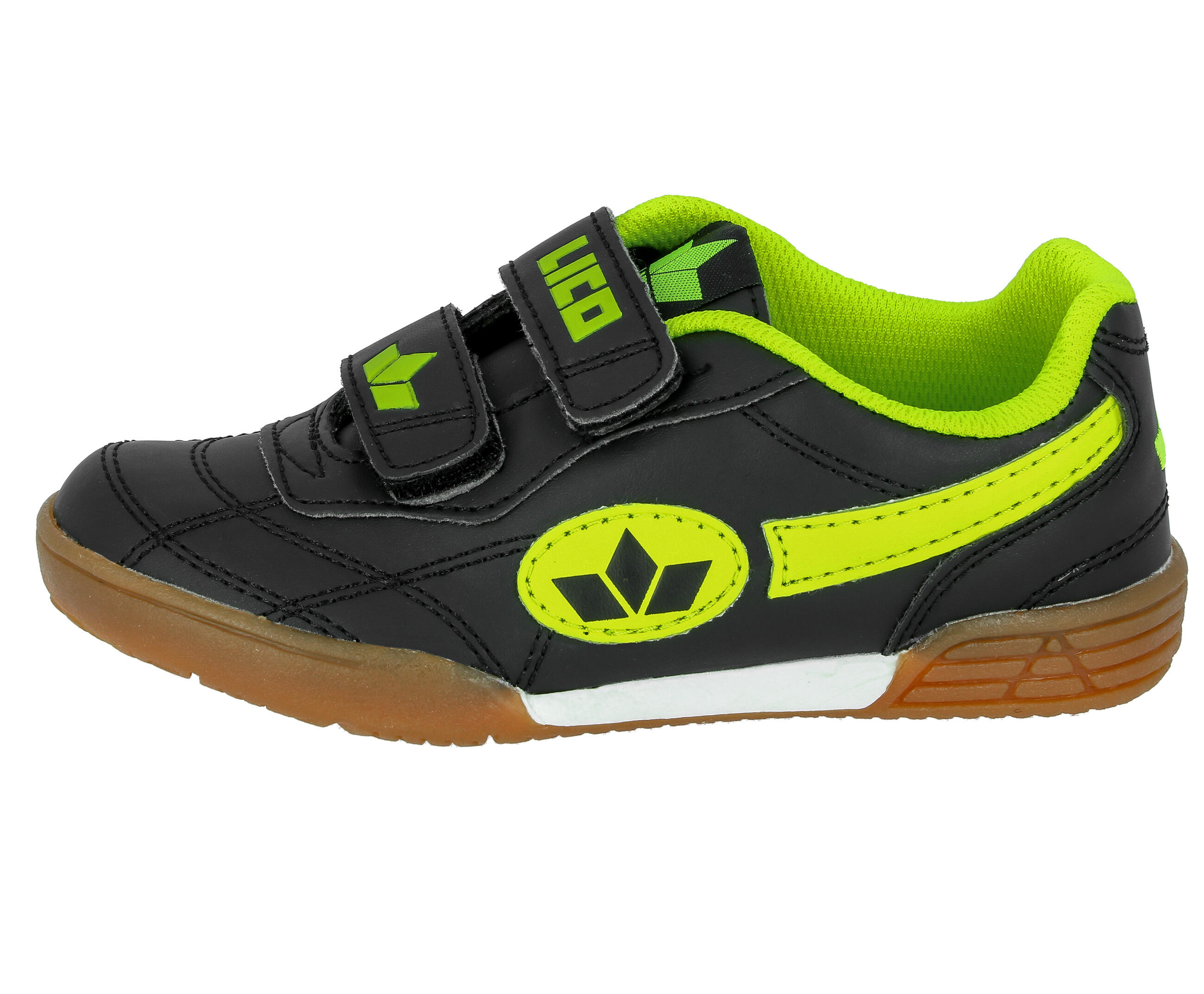 Indoorschuh Jungen Klettverschluss LICO Bernie V 2/6