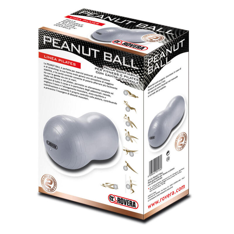 Peanut Ball Gym Ball Fit Ball ROVERA Palla Pilates 90 cm
