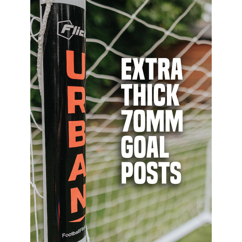 Football Flick 12 x 6 Urban uPVC Football /Soccer Goal