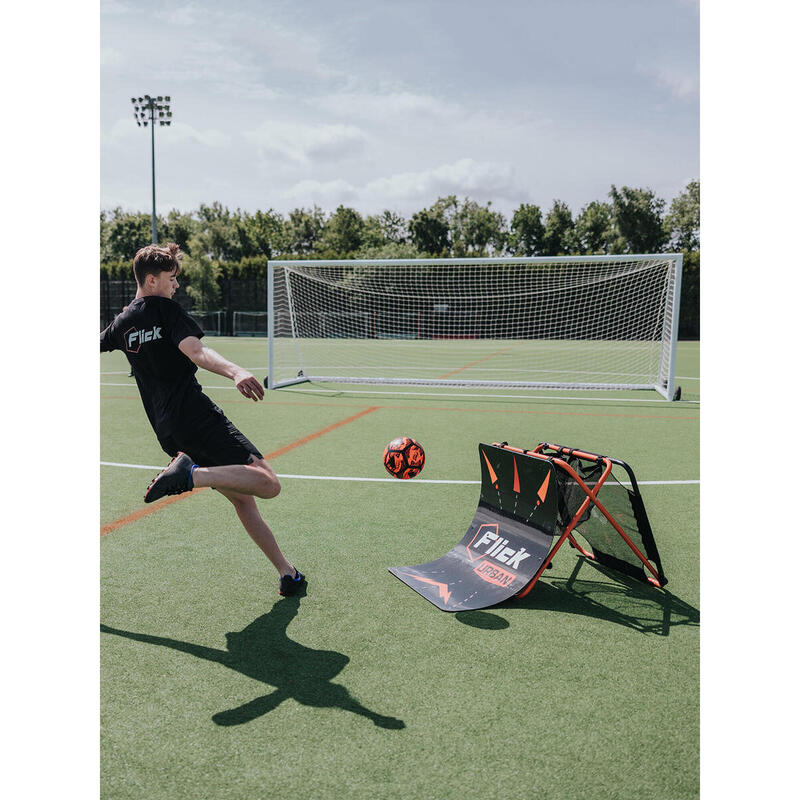 Rebounder and nets for urban skills training Football Flick