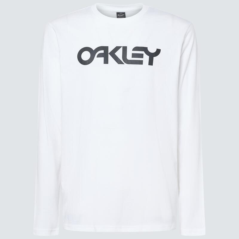 T-Shirt manches longues Mark II L/S Tee Blanc Homme - OAKLEY