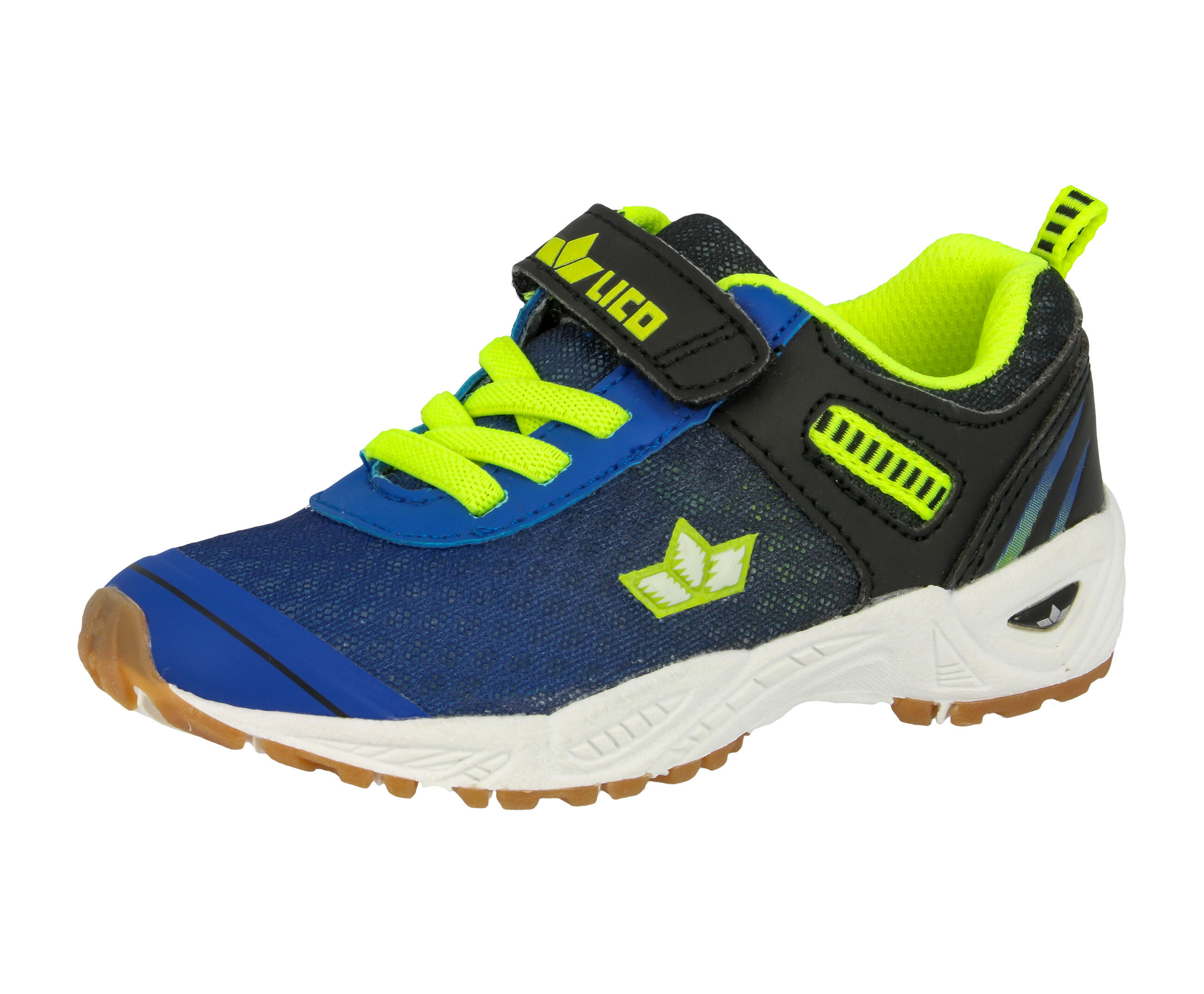 LICO LICO Barney Boys' Training Shoe Blue Nylon Velcro