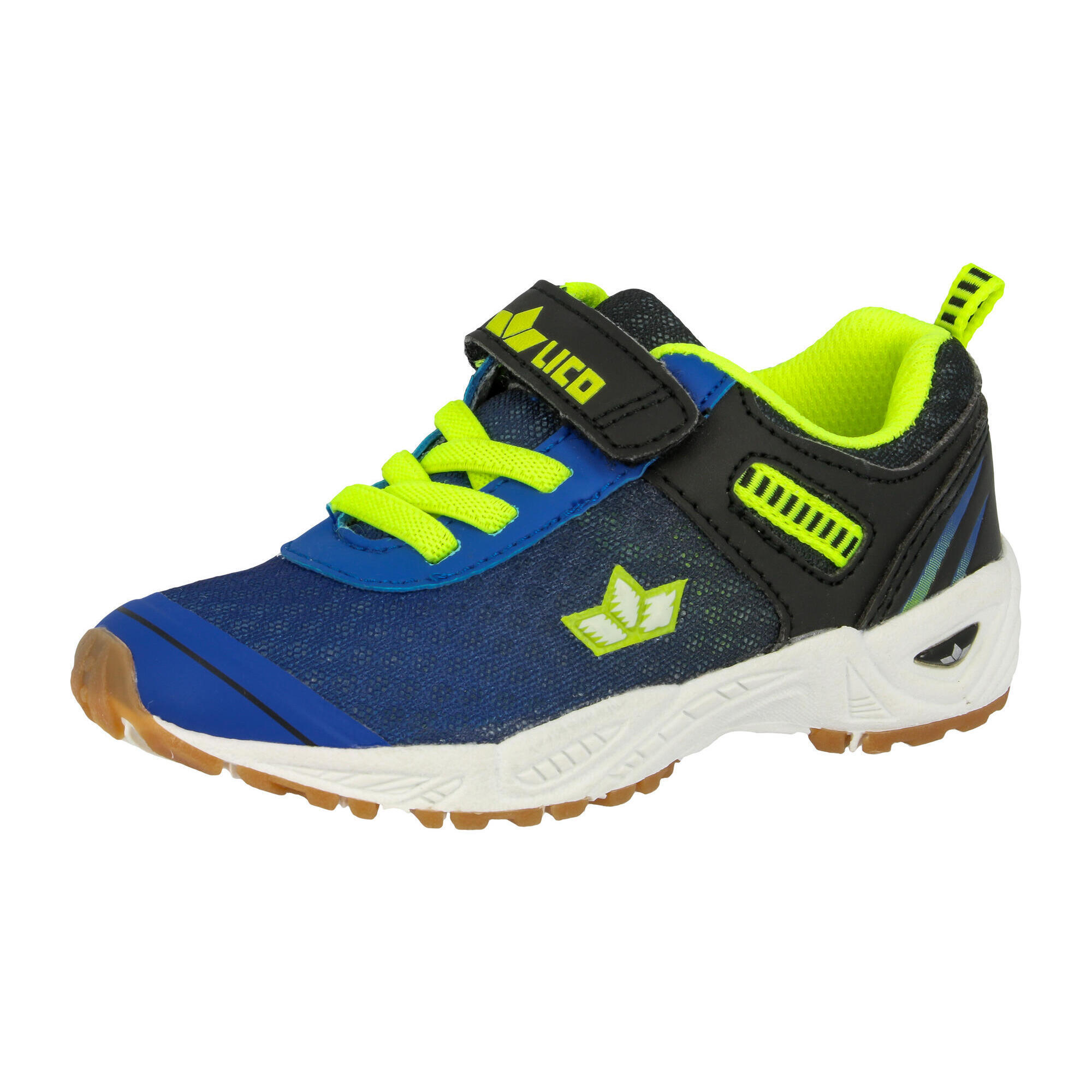 Lico - Chaussure D'Entraînement Fermeture Velcro Garçons Lico Barney Vs - Baskets - Bleu - 35 - Decathlon