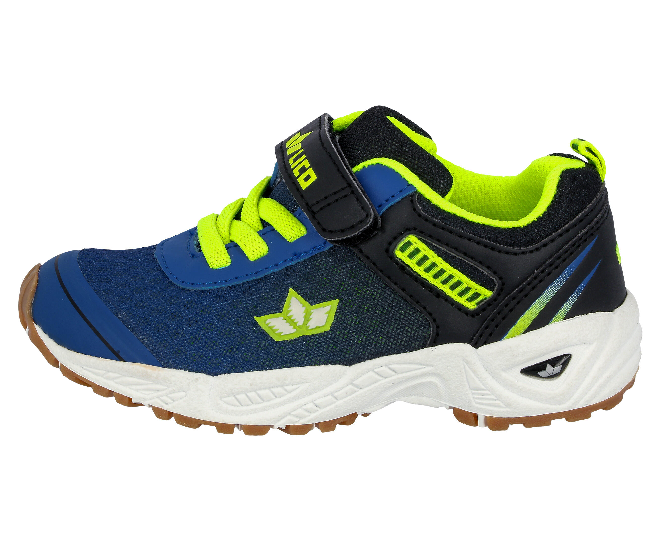 LICO Barney VS Boys' Training Shoe Nylon Blue Velcro 2/6