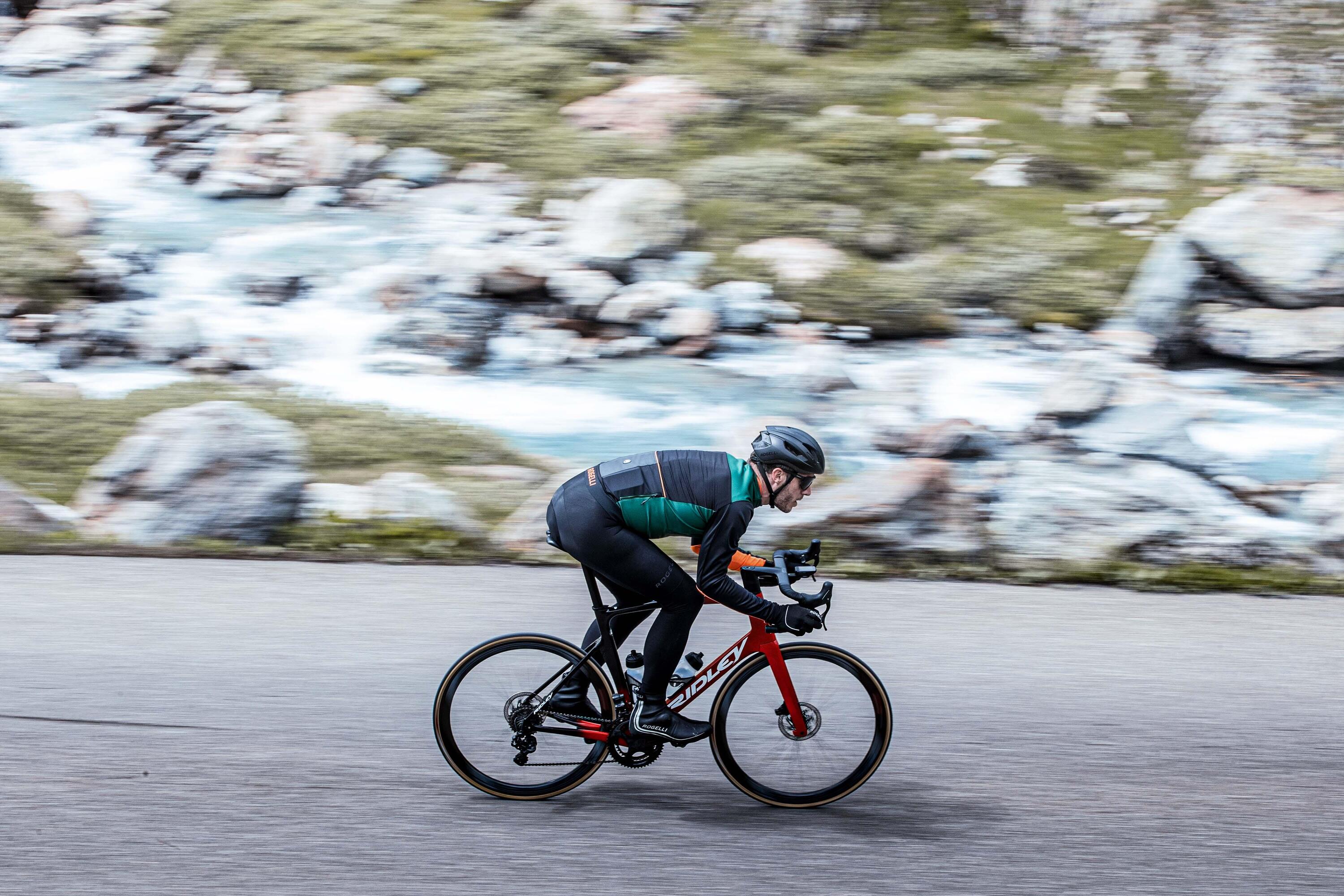 Pantaloni lunghi da bicicletta Uomini Ultracing ROGELLI Decathlon