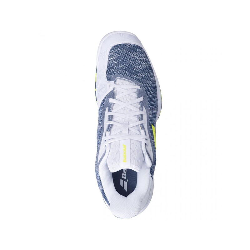 Buty tenisowe męskie Babolat Jet Tere clay men white/dark blue 42