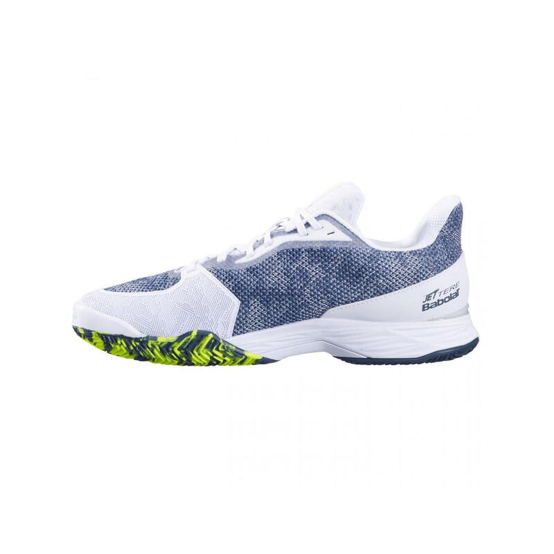 Buty tenisowe męskie Babolat Jet Tere clay men white/dark blue 43