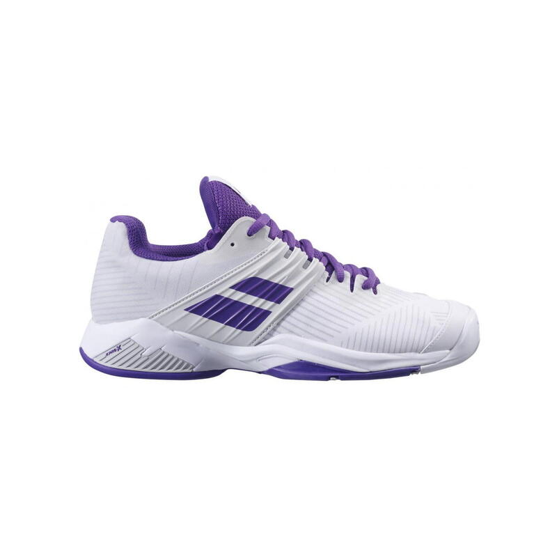 Buty tenisowe damskie Babolat Propulse Fury All Court women white/purple 38