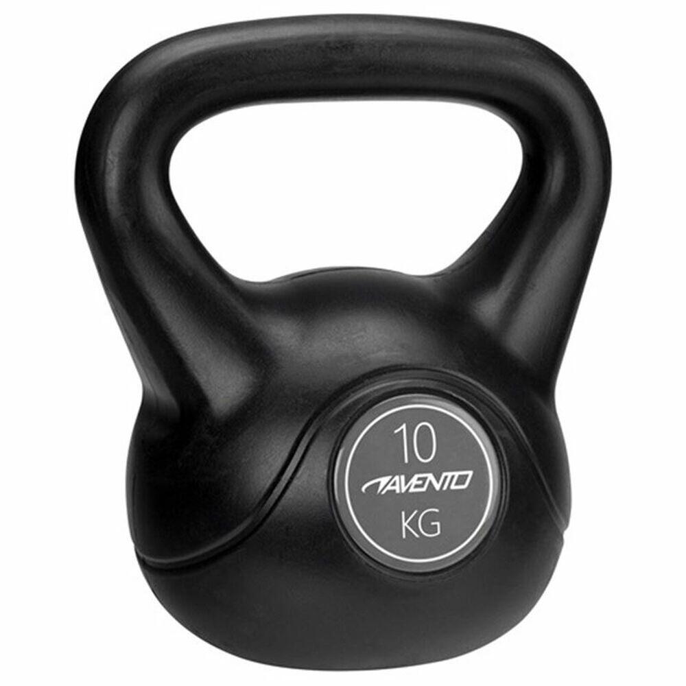 Kettlebell 10 Kg, Negru, 10 kg