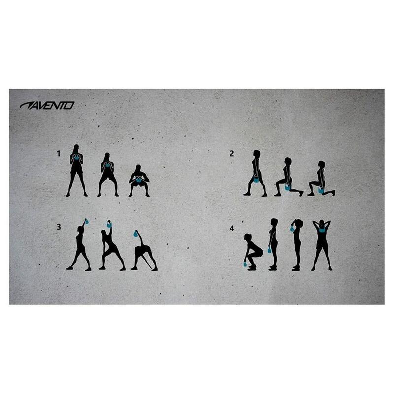 Kettlebell 10 Kg, Negru, 10 kg