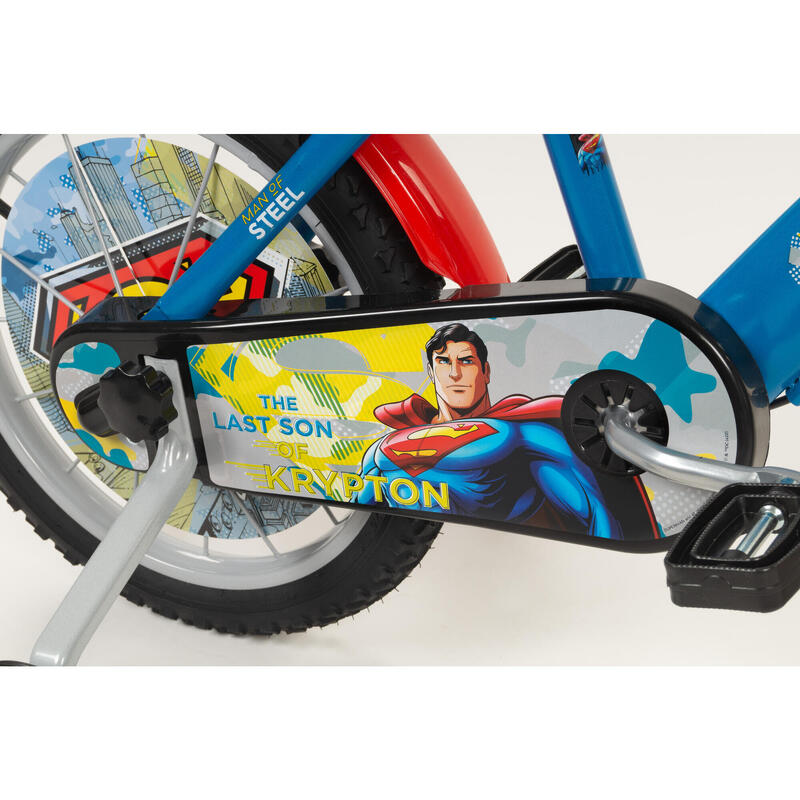 Bicicleta Infantil Superman 16 Pulgadas 5 - 7 Años con Ofertas en Carrefour