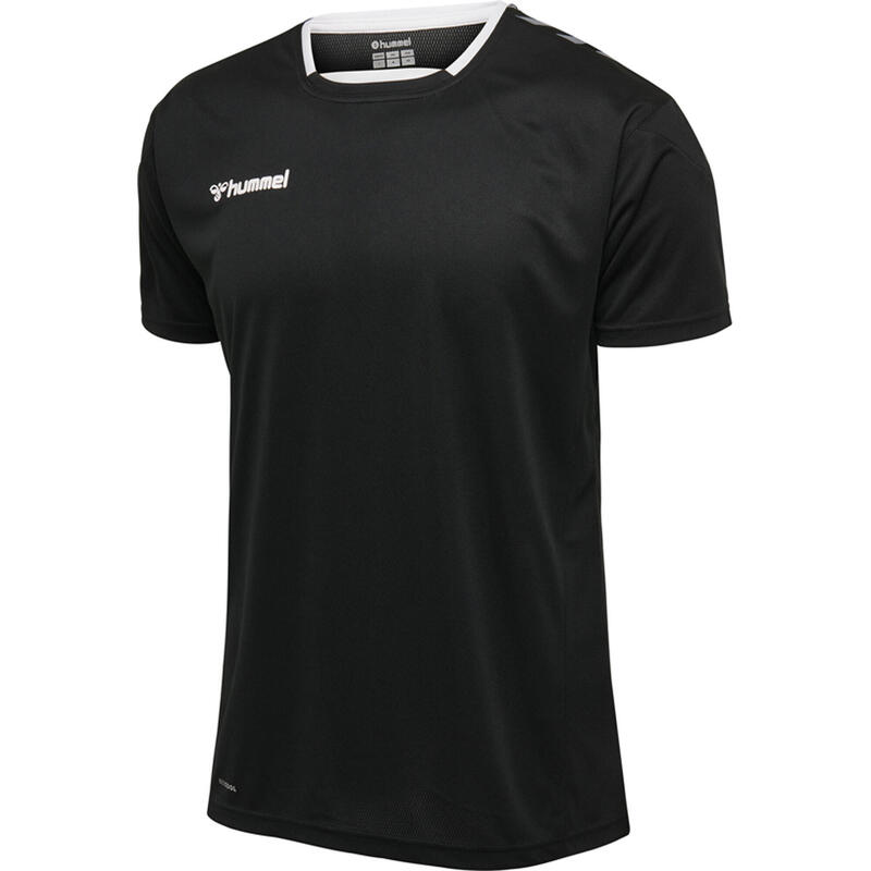 Tricou Hummel Juniori Negru/Alb