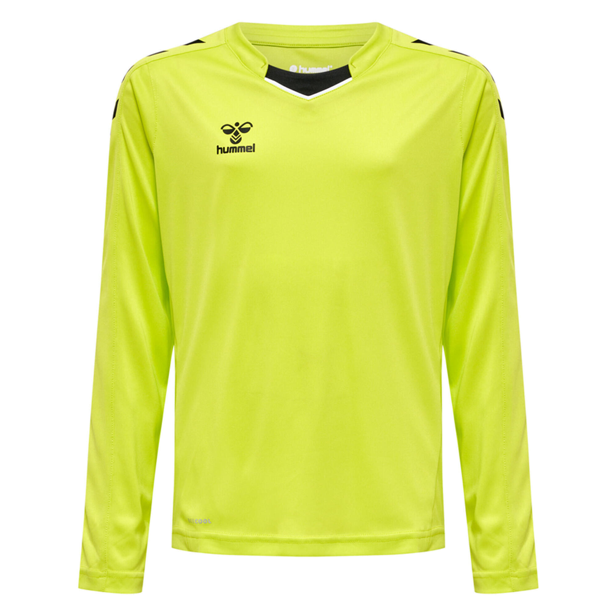 Hmlcore xk poly jersey l/s jersey de manga comprida para crianças