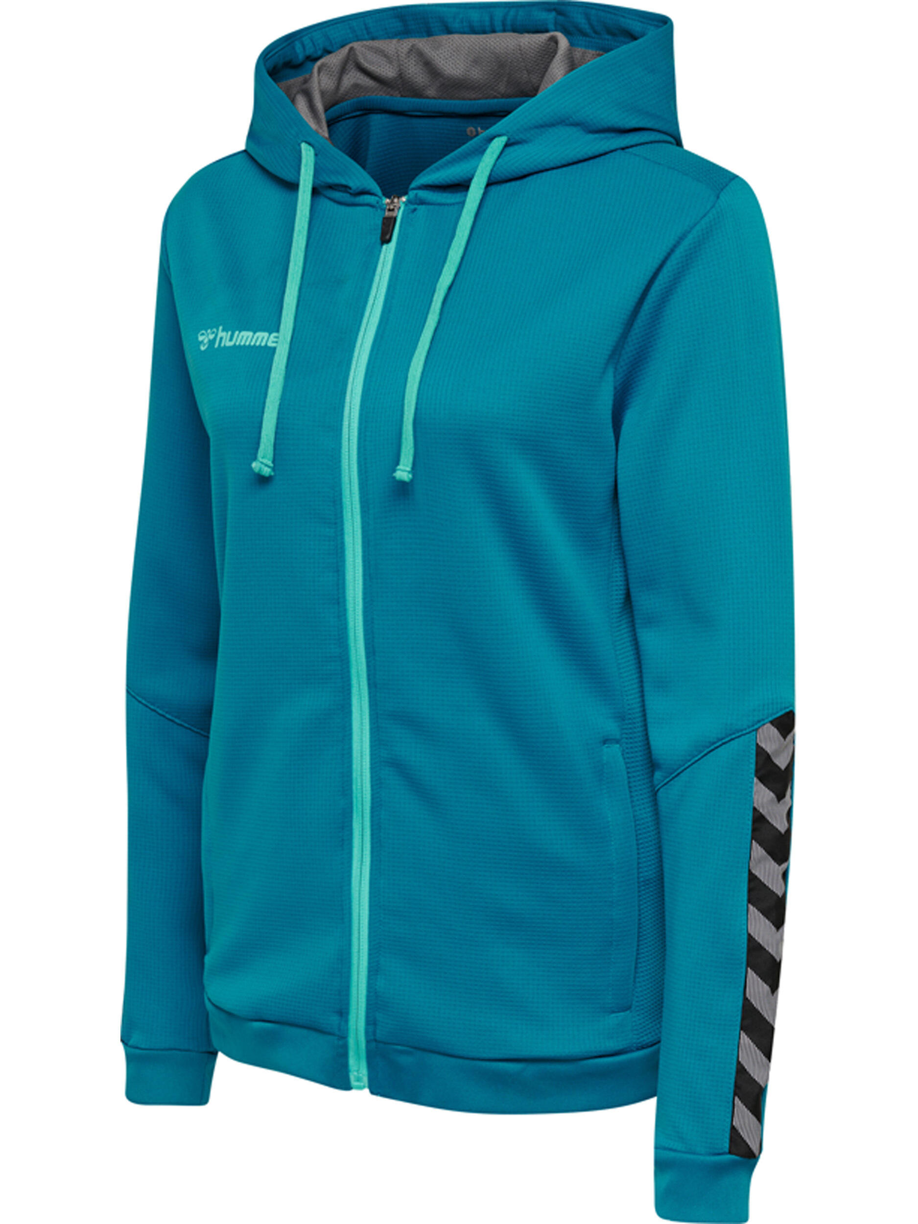 Reißverschluss Kapuzenpullover Hmlauthentic Damen HUMMEL 3/5