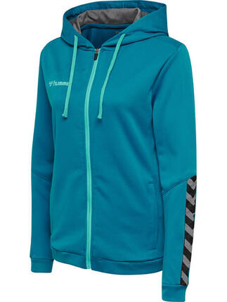 Reißverschluss Kapuzenpullover Hmlauthentic Damen