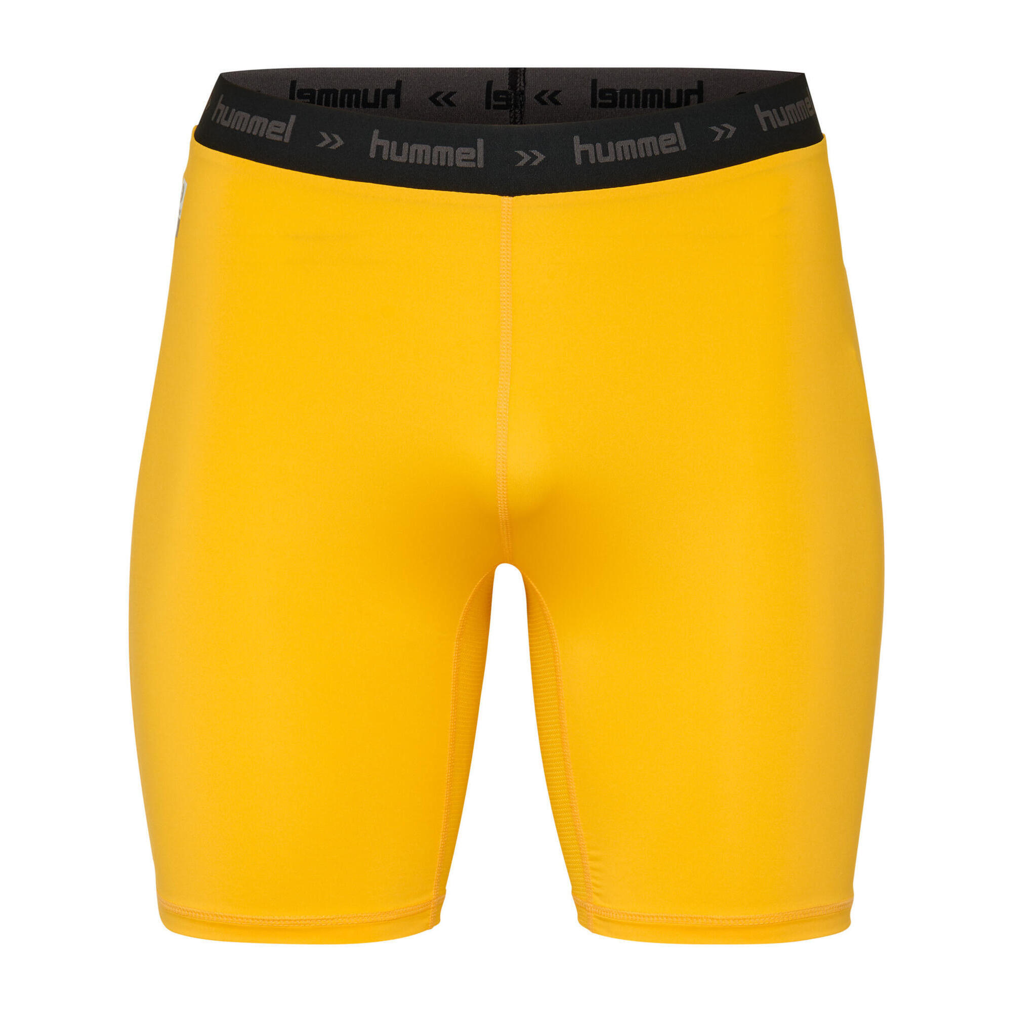 Hummel - Enfiler Collants Hml Homme Hummel - Sous-short - Jaune|orange - 48 Xl - Decathlon
