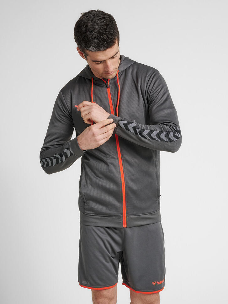 Bluza fitness męska Hummel zip hml AUTHENTIC Poly