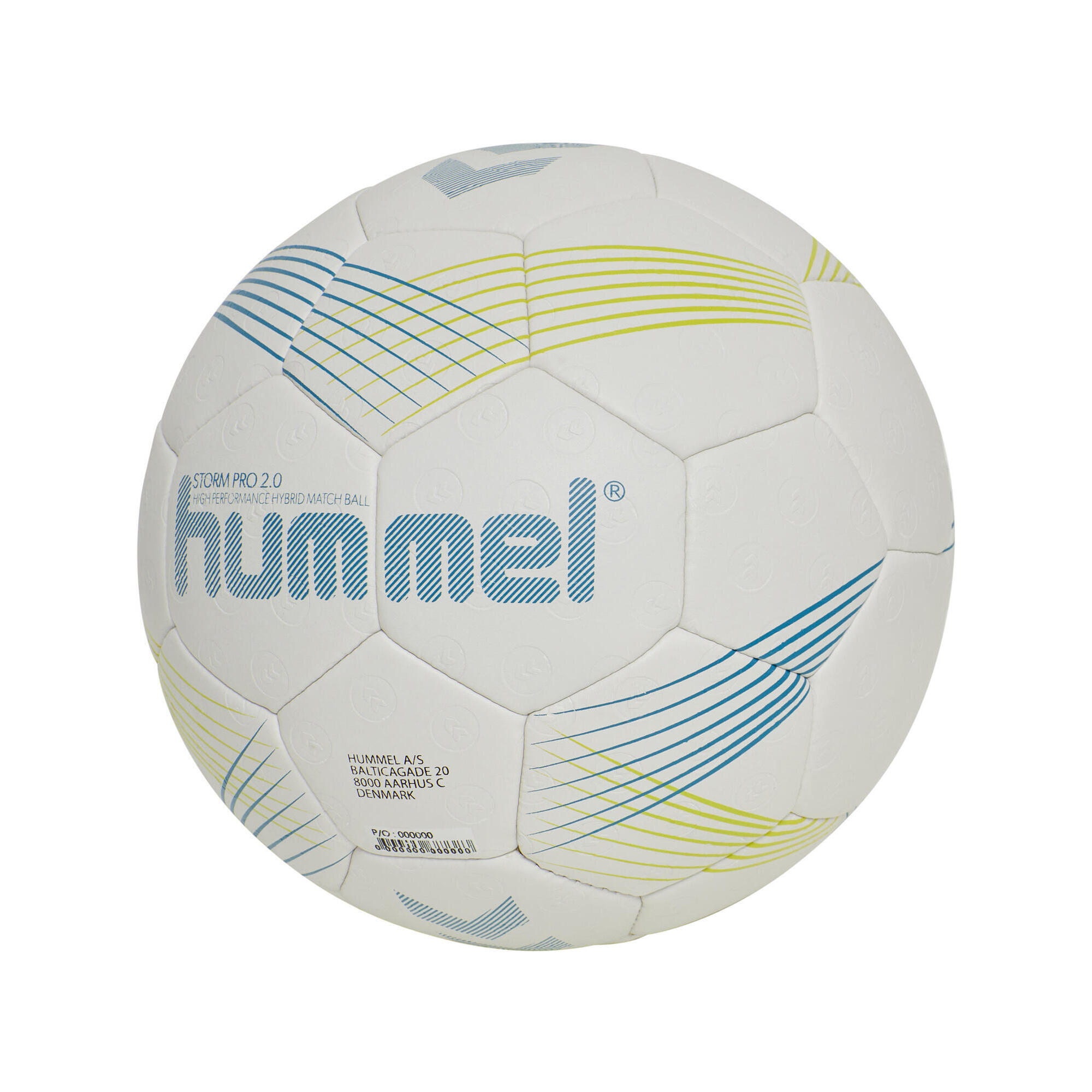 Hummel - Enfiler Handball Storm Pro Adulte Hummel - Ballon De Hand - Blanc|bleu - 3 - Decathlon