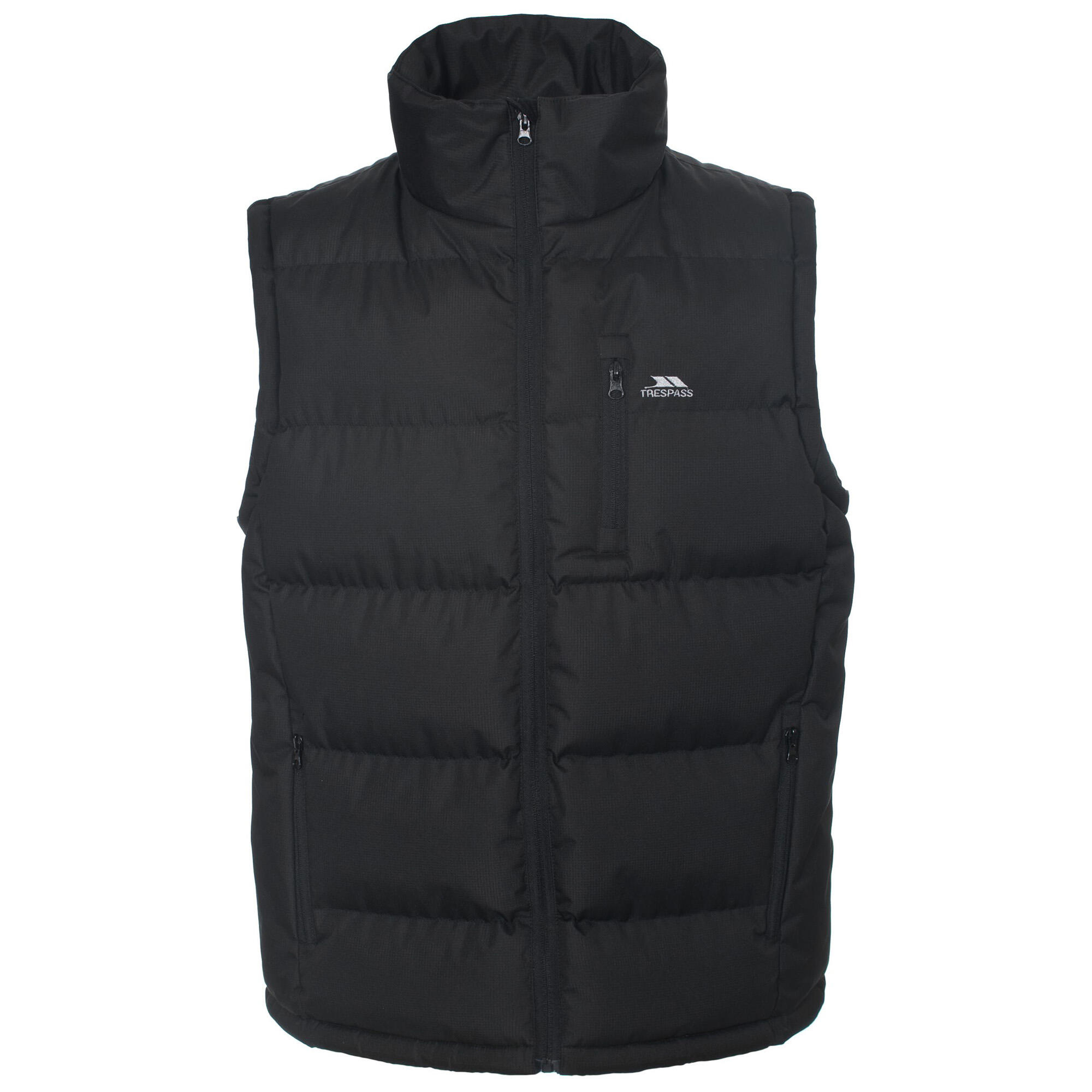Trespass - Doudoune Sans Manches Clasp Homme (noir) - Doudoune Synthétique - Noir - 48 Xl - Decathlon