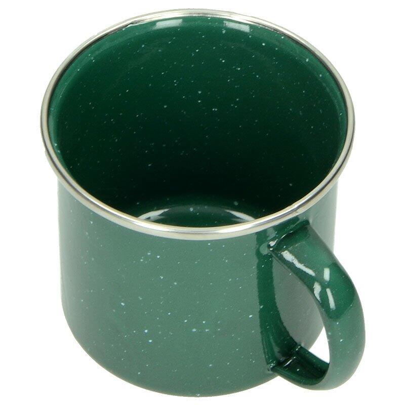 Highlander Deluxe Enamel Mug Green 2/2