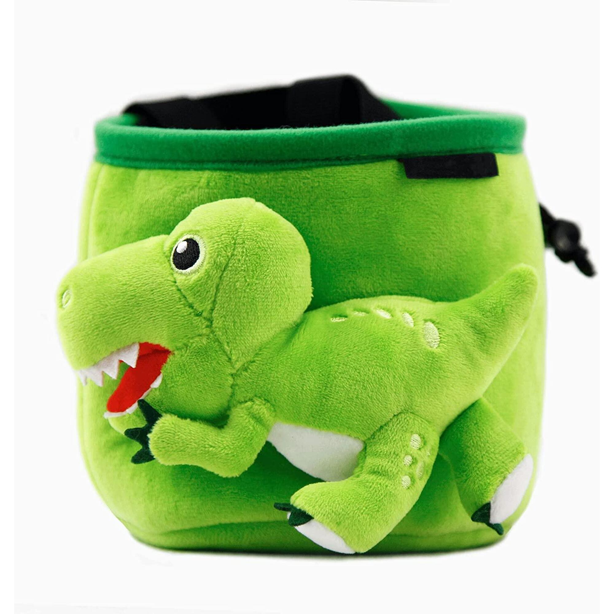Y&y Vertical - Sac À Magnésie Dinosaure T-rex - Sac À Magnésie - Vert - Taille Unique - Decathlon