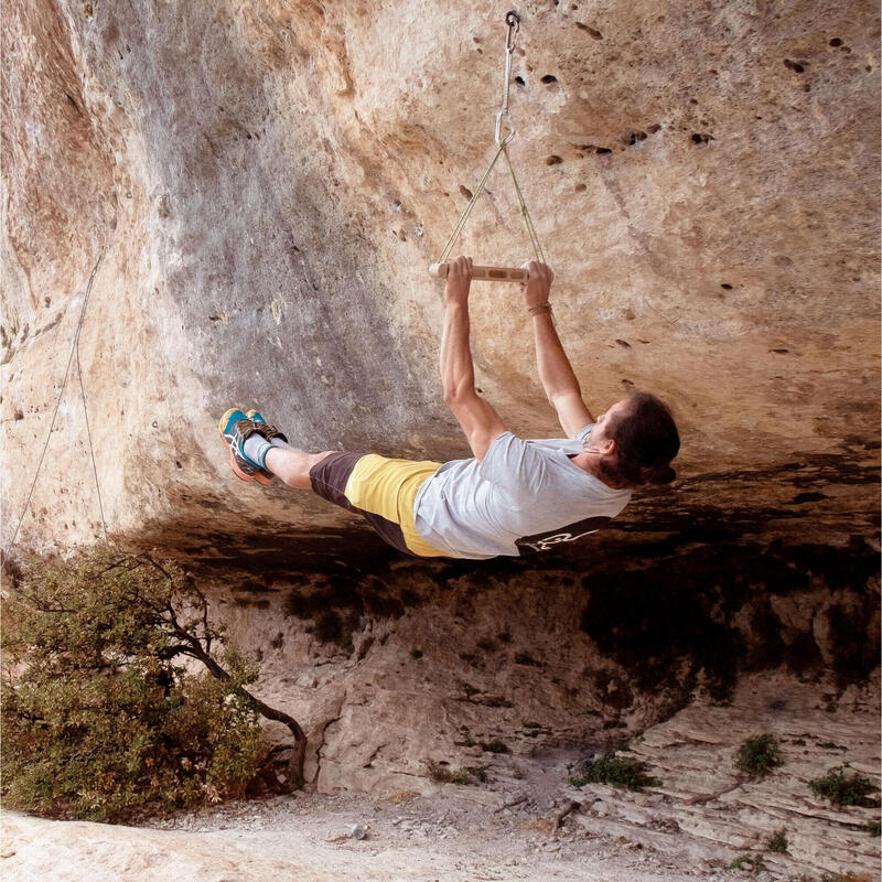 Agrès en boit La Baguette Escalade Muscultaion YY Vertical