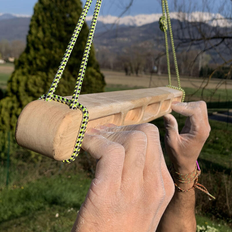 Agrès en boit La Baguette Escalade Muscultaion YY Vertical