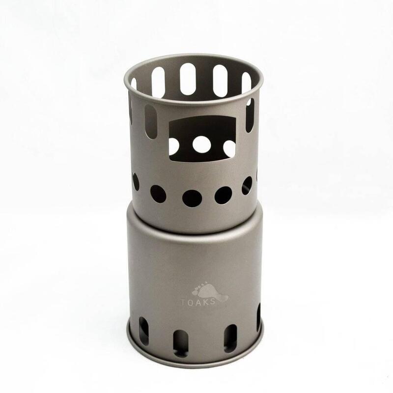 Toaks Titanium Backpacking Woodburning Stove - Small