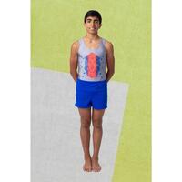 Shorts de Gymnastique Bleu Enfant