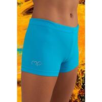 Shorts de Gymnastique et de Danse Bleu Femme