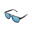 COBY RX Sonnenbrille - Black/Smoke with Blue Mirror