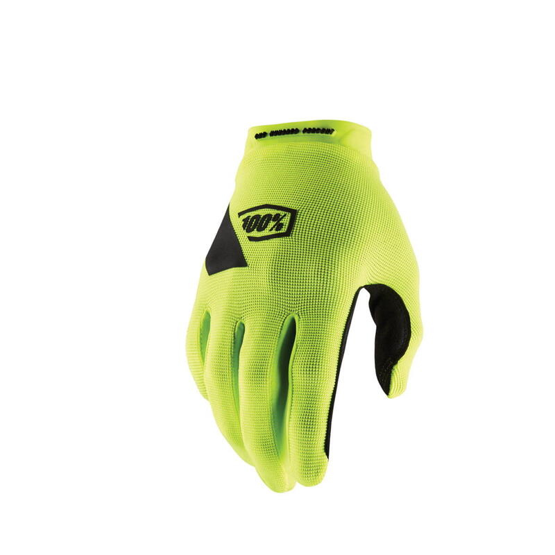 Gants vélo adulte Ridecamp jaune