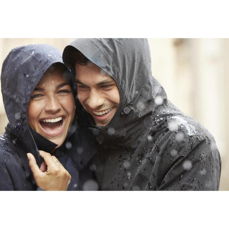 Poncho de pluie pour vélo Hoga, noir