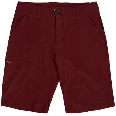 Trekkershort diep rood