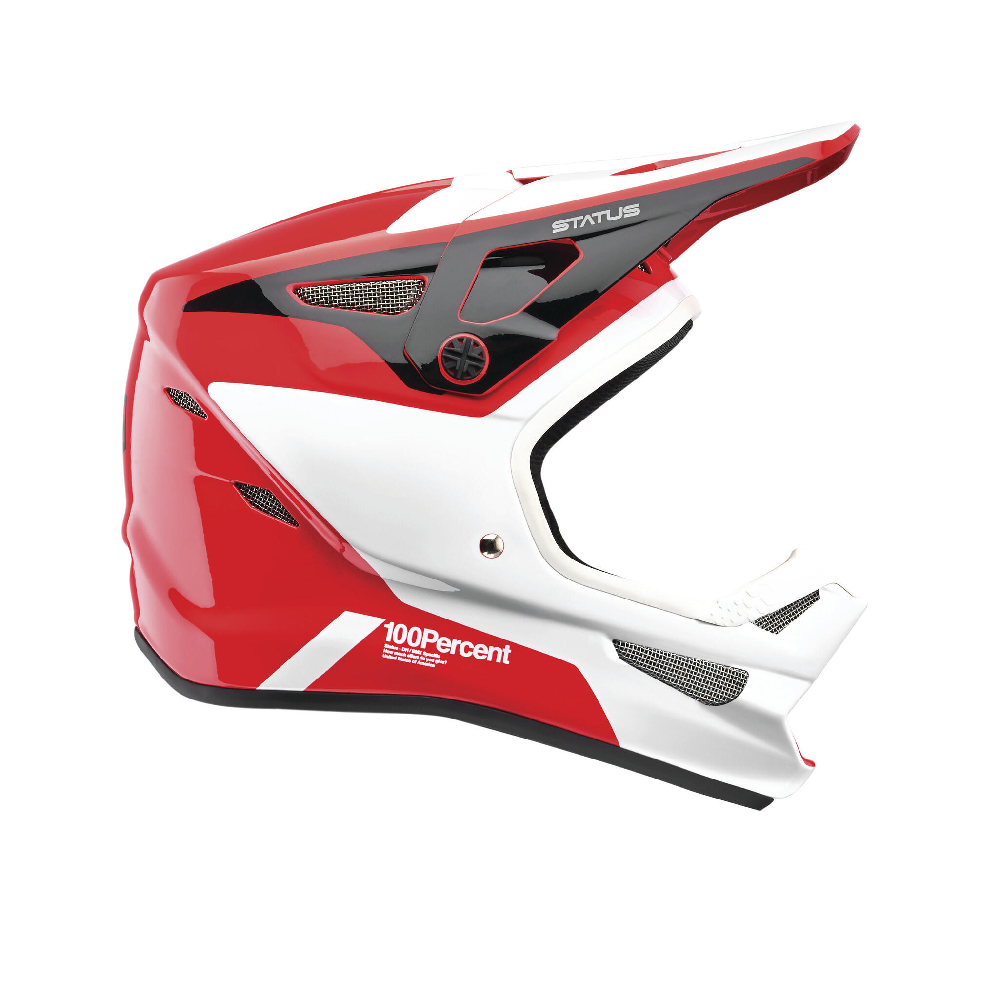 100% Kinder Fullface Helm Status 2/5