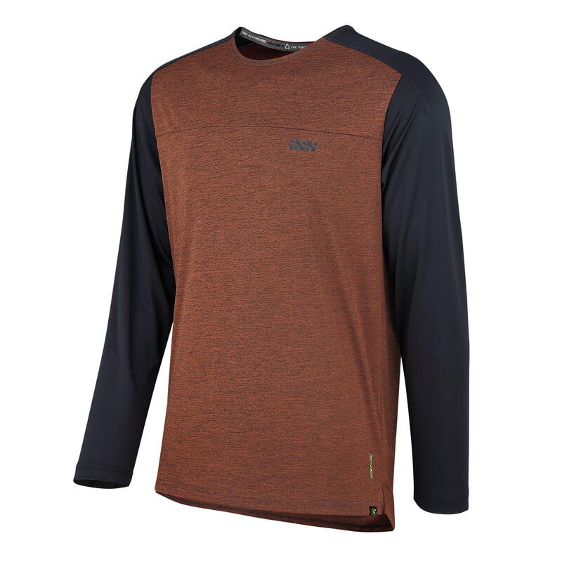 Flow X Kids Jersey Manches Longues - Orange/Noir