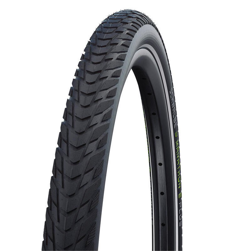 Schwalbe - Buitenband - Marathon E-Plus - 28 inch x 1.50 - Zwart Reflecterend