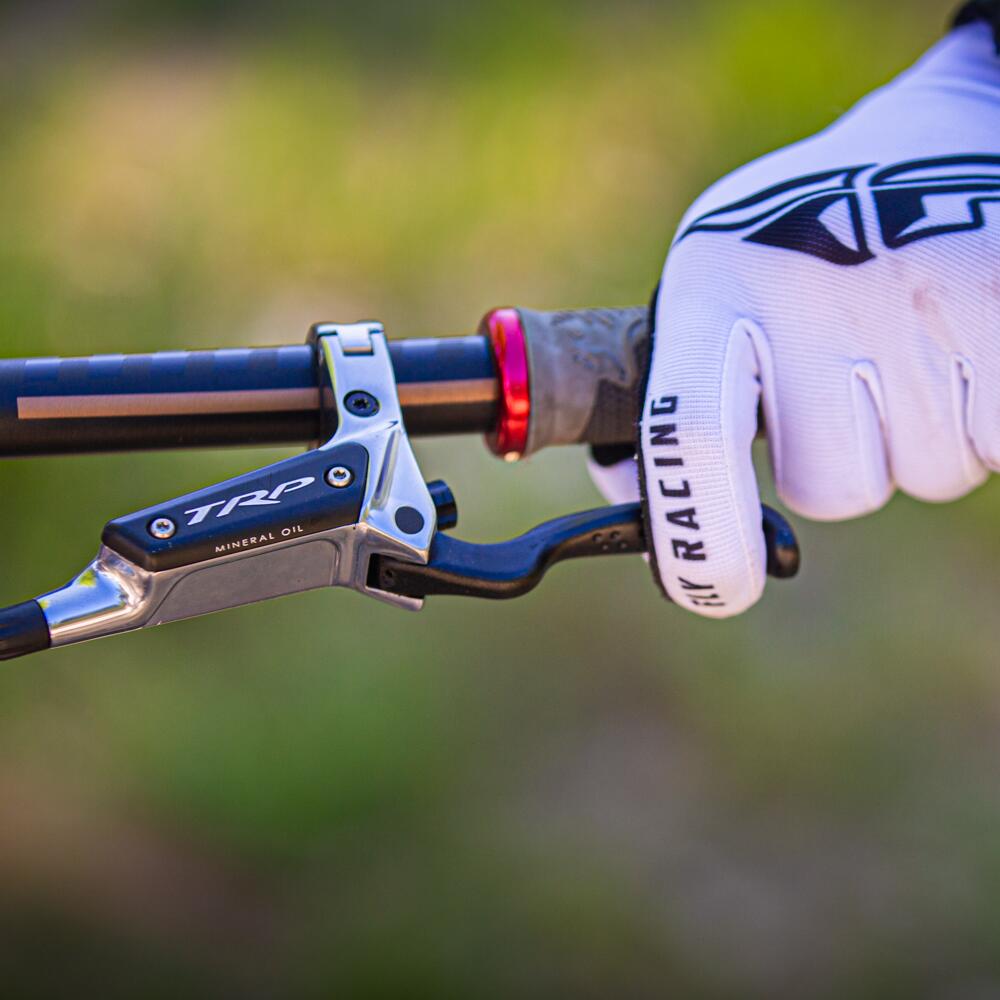 Frein VTT DHR EVO - levier gauche - durite 1900mm - argent 4/5