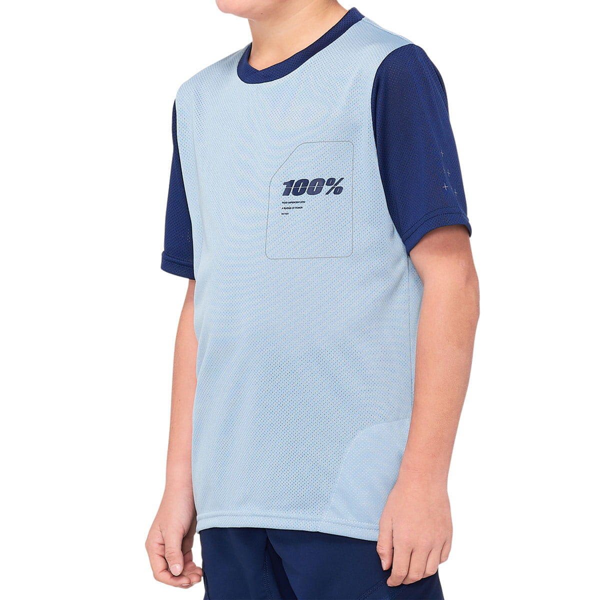 Koszulka rowerowa dziecięca 100% Ridecamp Youth Jersey SS