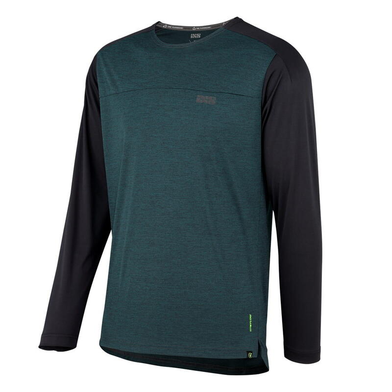 Flow X Kids Jersey Long Sleeve - Turquoise/Grey