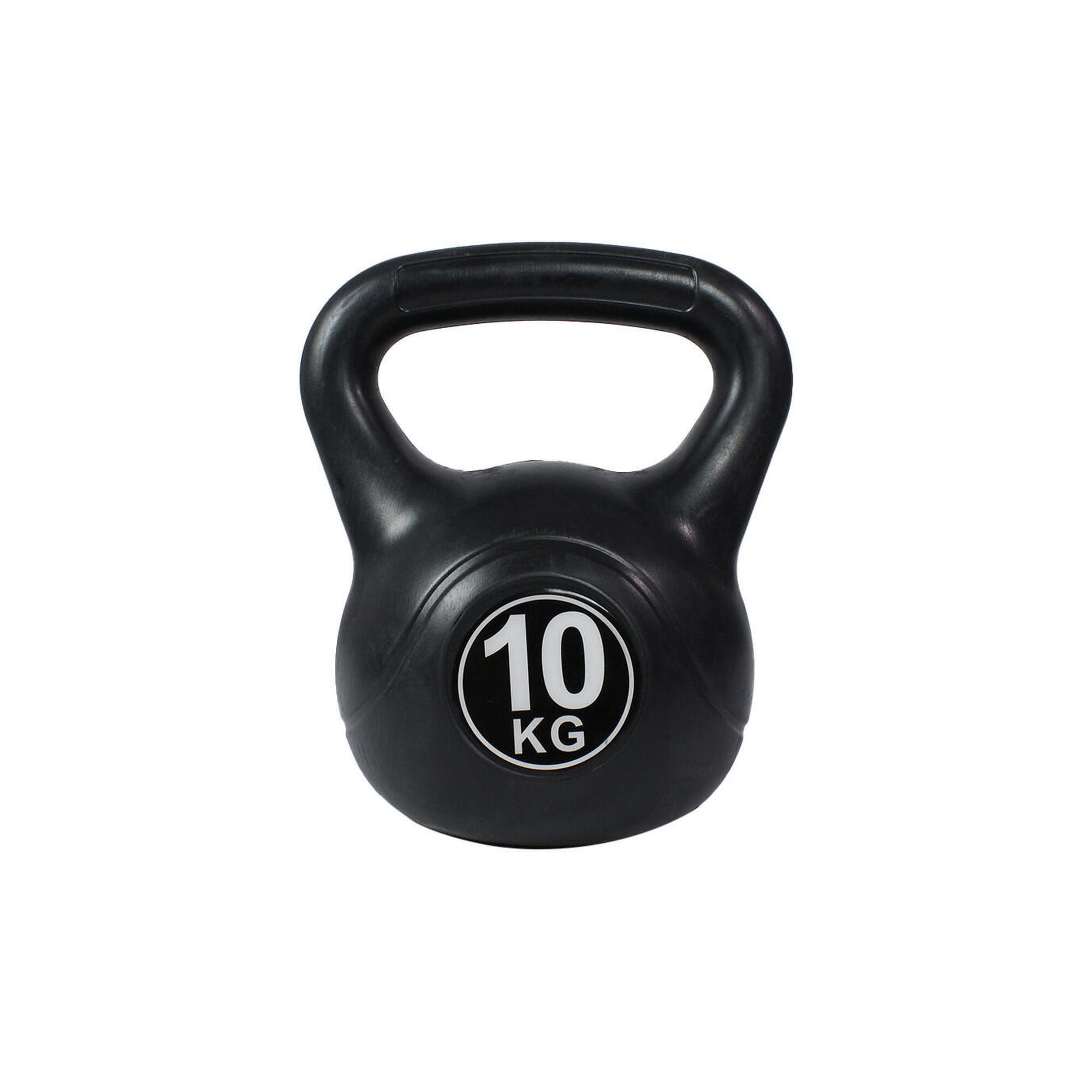 OZIO FITNESS Kettlebell Pesa Rusa Explosive 10 kg con Revestimiento de Vinilo