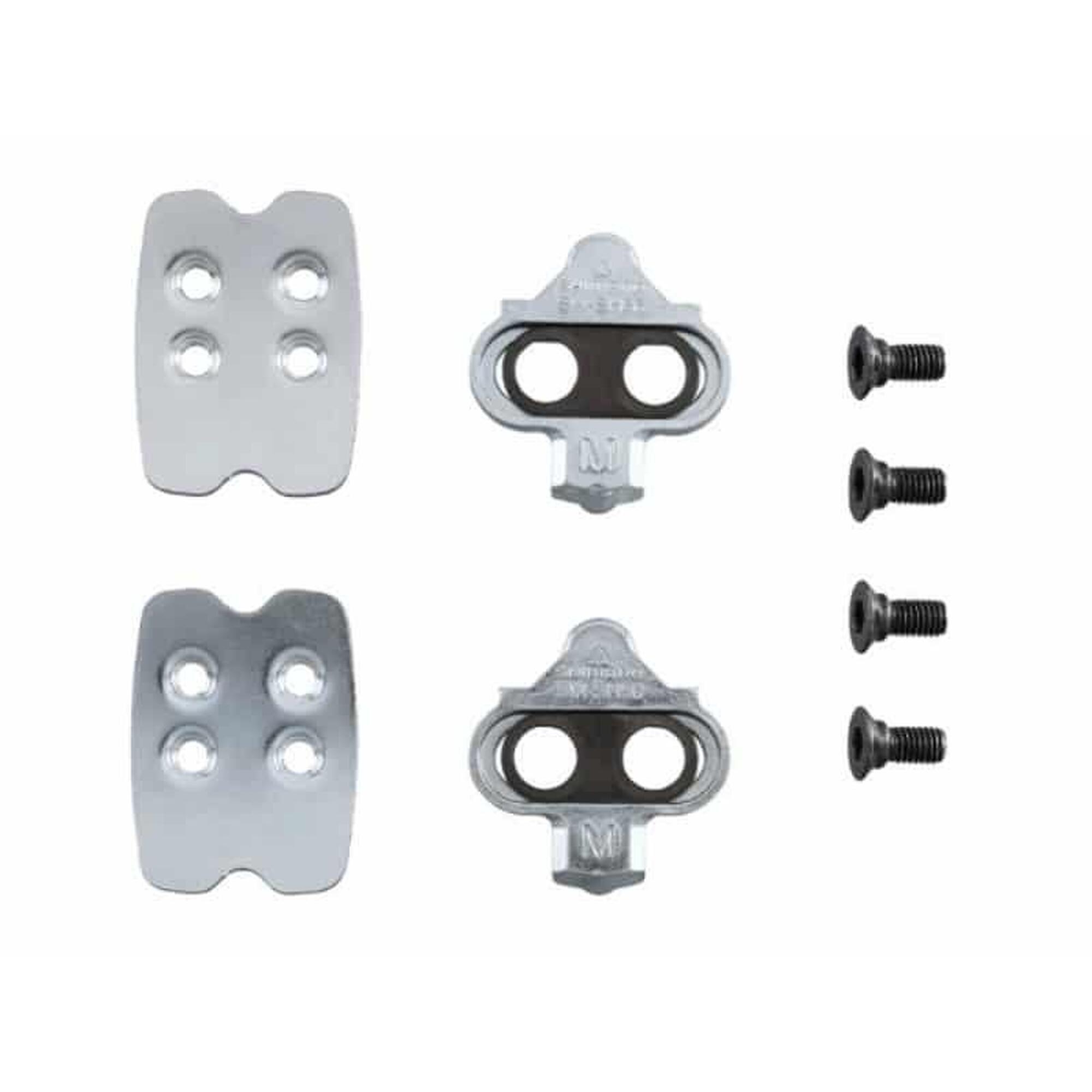 SHIMANO Shimano SPD Schoenplaatjes Zilver SM-SH56 met Borgplaatje