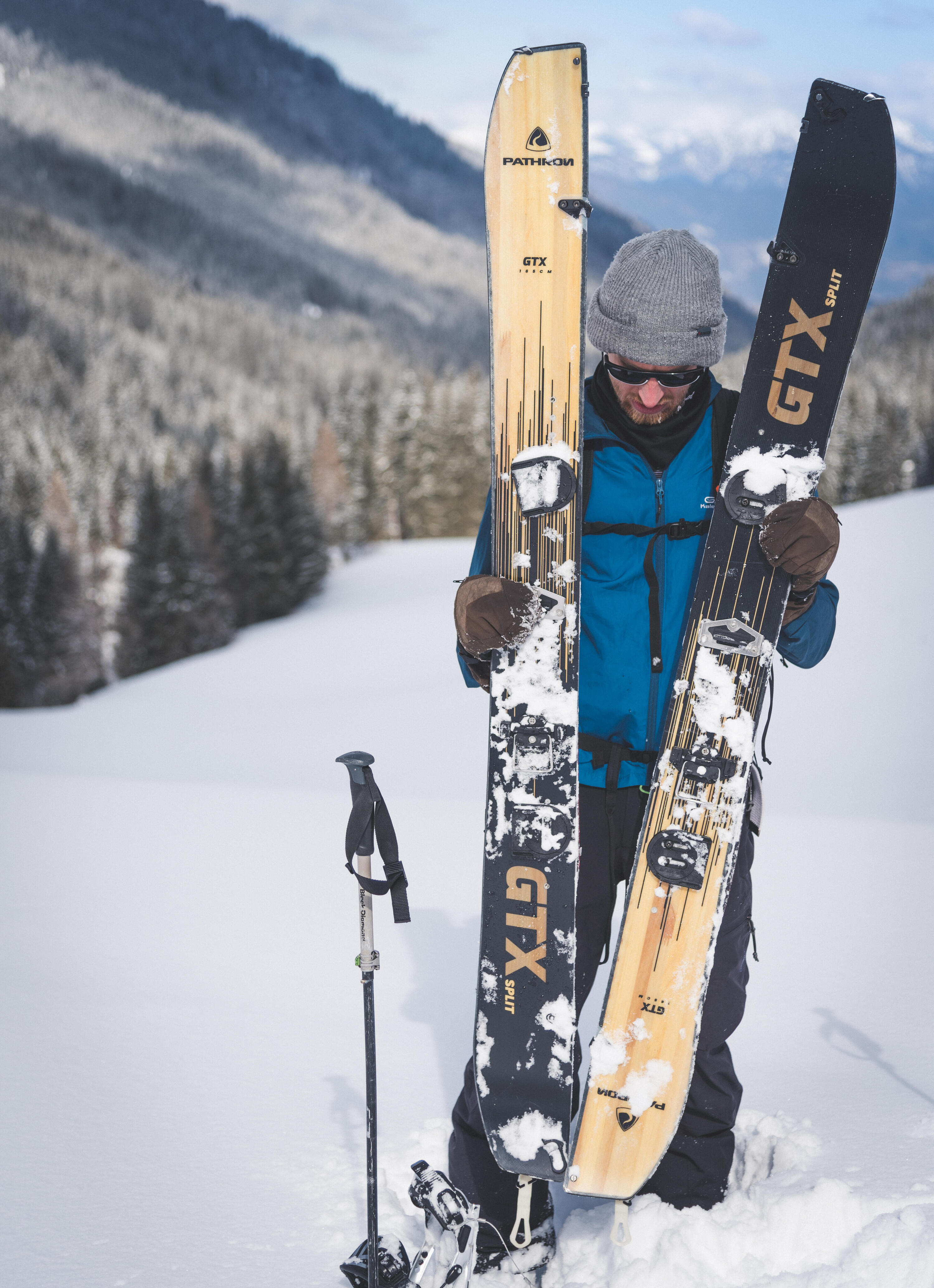 Splitboard GTX Split Negro/Madera 3/5