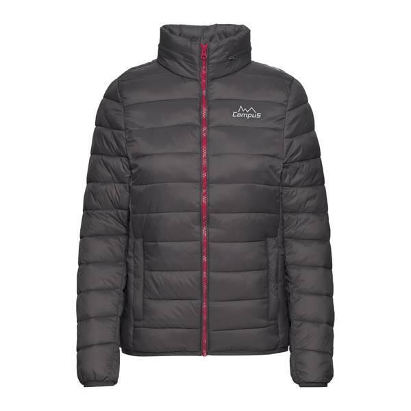 Dames Campus Taira Quilted Lightweight Touring Jacket met opstaande kraag