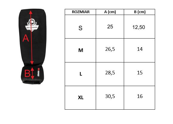 Chrániče holení a nártu DBX BUSHIDO SP-20 5/6